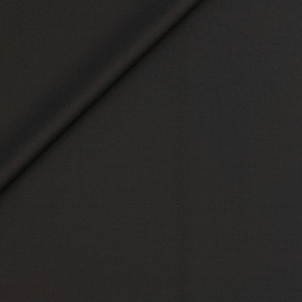 Trouser Fabric Reid & Taylor Super 140s Count 45%Wool Plain Weave Color Bistre Brown